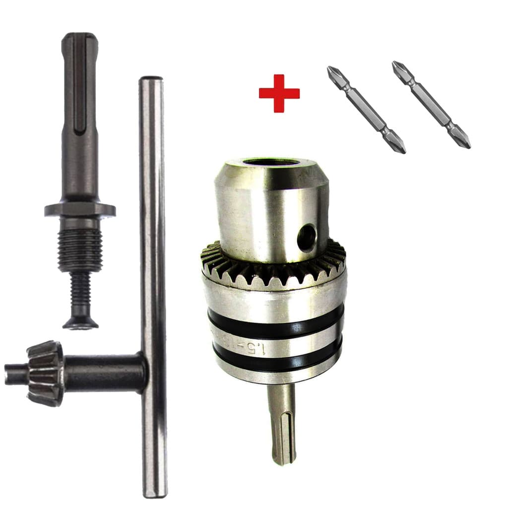 Adaptador Mandril Martele SDS Plus + 2 Bits PH2 5pcs