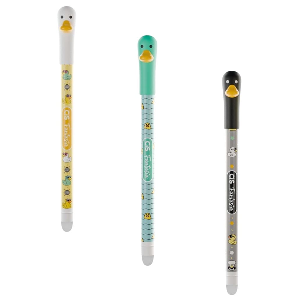 Caneta Esferográfica Apagável CiS Pato – Ideal para Escola e Escritório