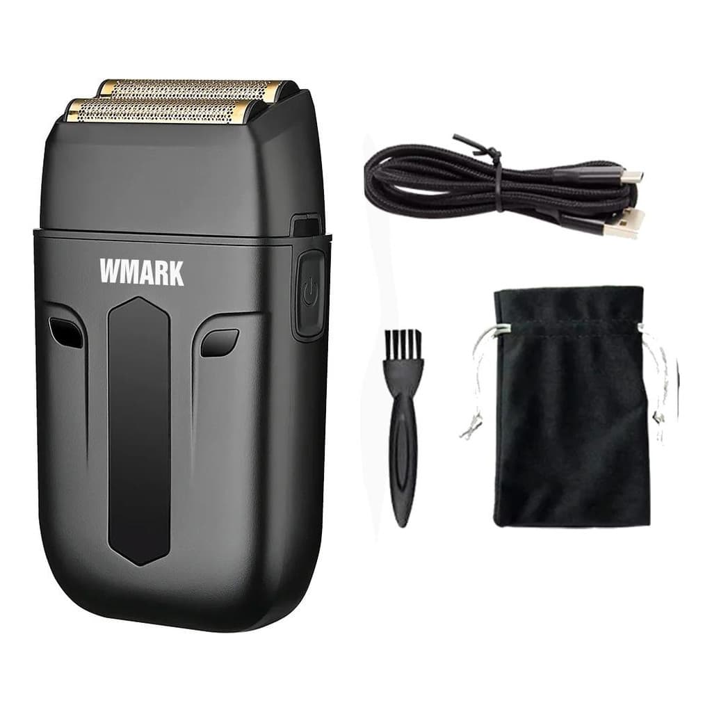 Maquina De Cabelo Shaver Wmark Ng984a Preto Profissional