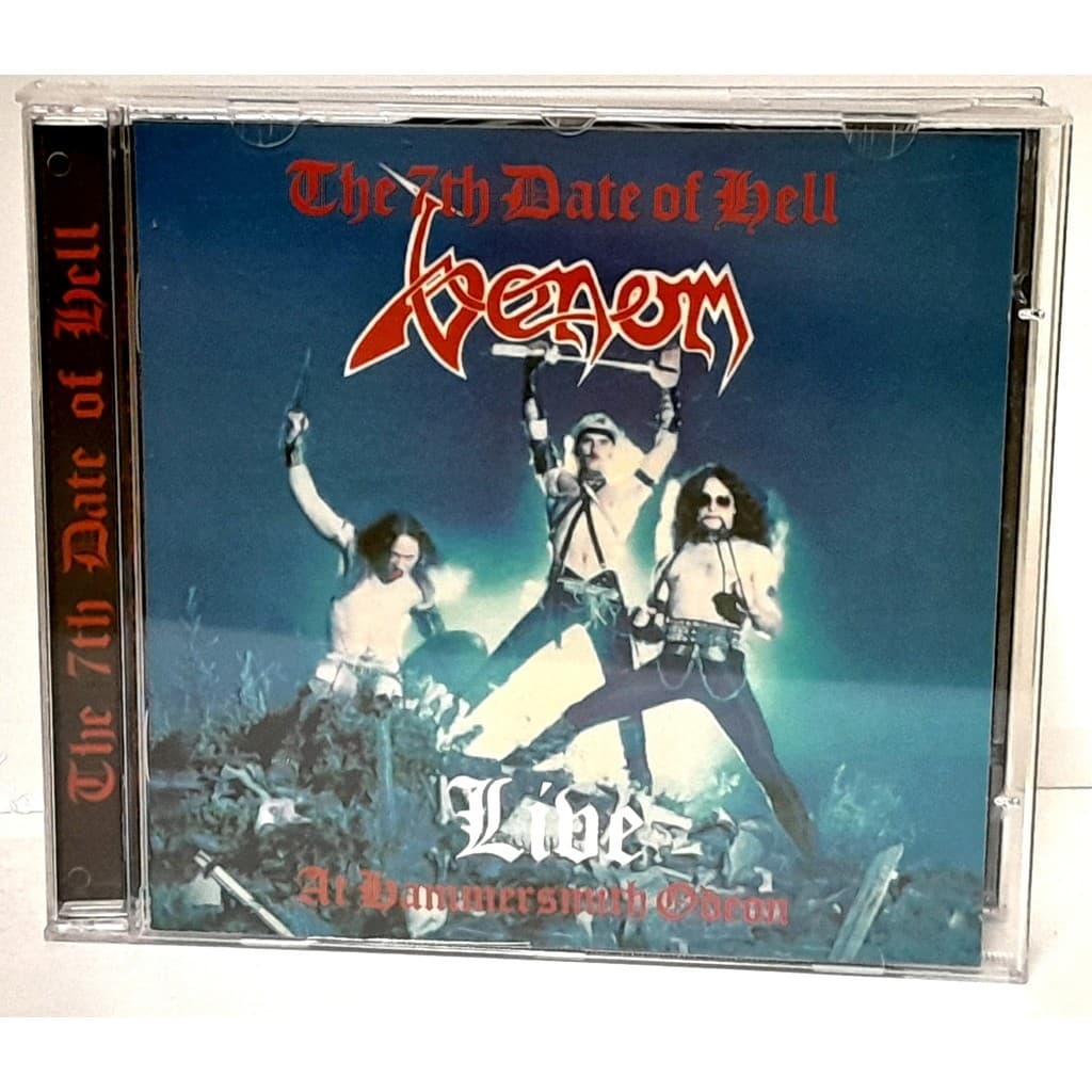 CD VENOM - THE 7TH DATE OF HELL LIVE HAMMERSMITH seminovo
