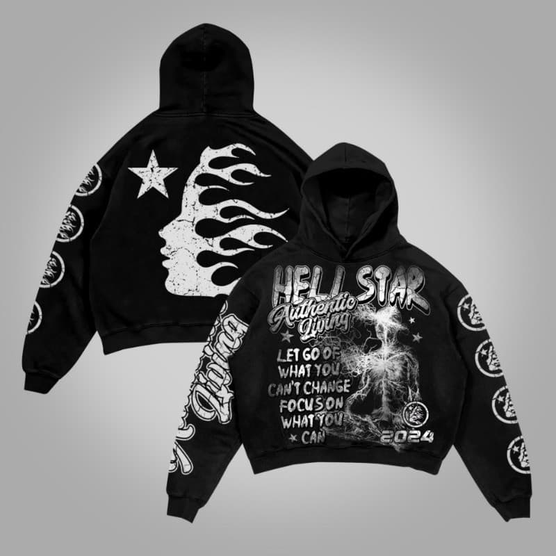 Moletom HellxCity Real Wise Vintage: Masculino, Feminino, Algodão Premium, Bolso e Estilo Atemporal!"