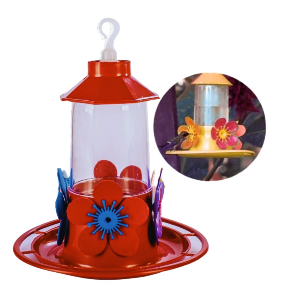 Bebedouro para Pássaros Beija-flor Grande 250 ml Primavera