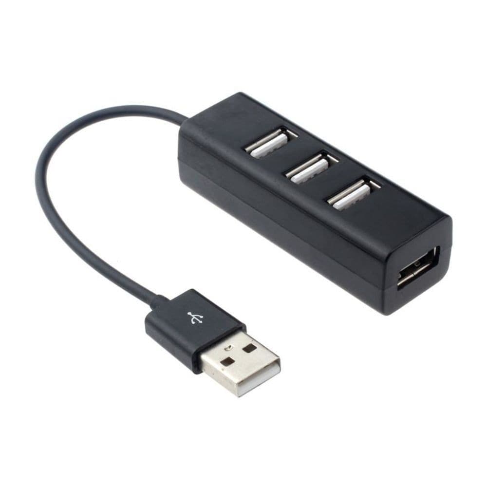 HUB USB 4 Portas USB 2.0 Portátil Slim 480 mbps EXBOM - 2490