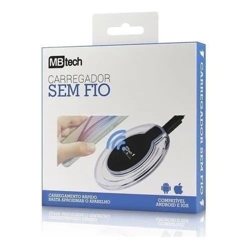 Carregador Sem Fio Por Indução , Universal Mb Tech