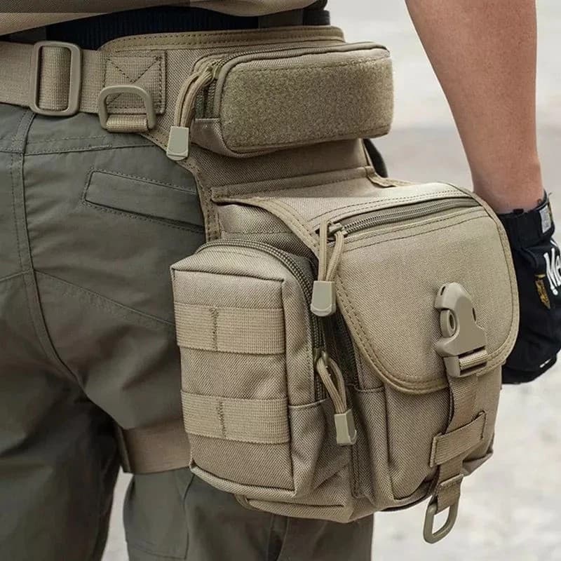 Bolsa De Perna Para Viagem Tática Multifuncional Reforçada Motocicleta