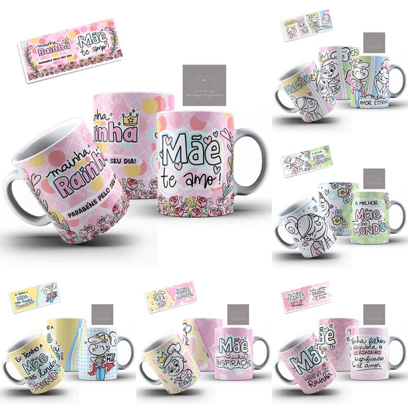 caneca personalizada mãe canecas dia das mães copo personalizado presente xícara café volume13