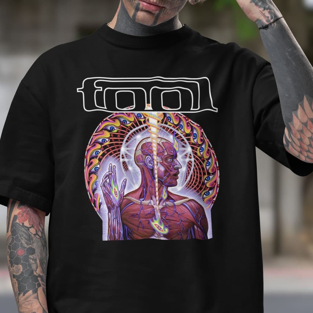 Camiseta Unissex Tool Banda Metal Algodão Rock Lateralus Parabola Mantra BR