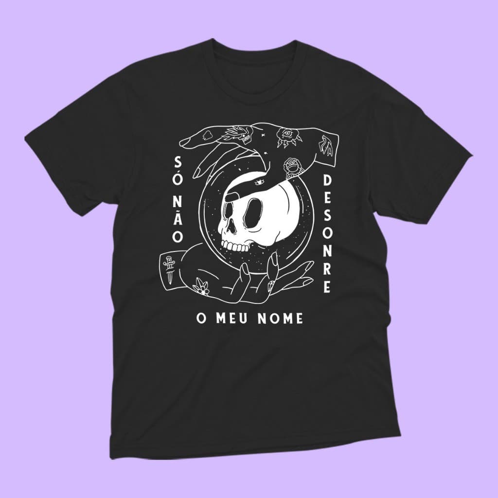 Camiseta Camisa Unissex Cantora Pitty - Só Não Desonre O Meu Nome