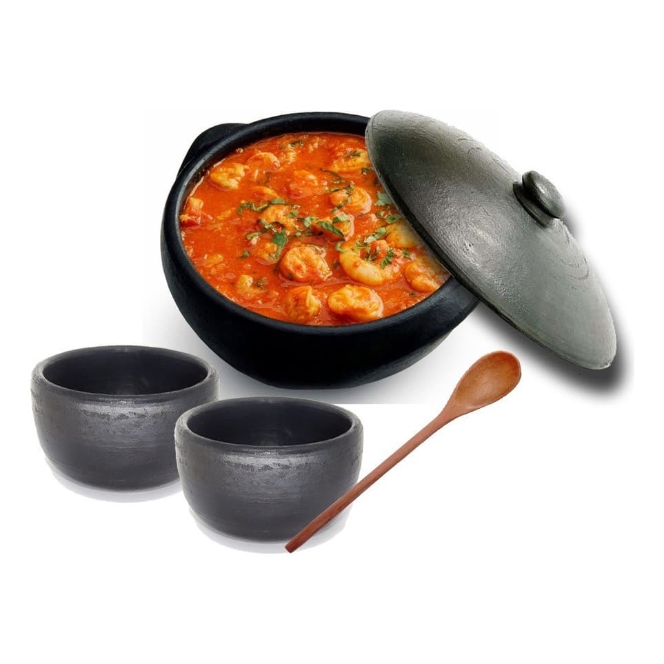 Panela De Barro Capixaba Para Moqueca 7,5 Litros + Brindes