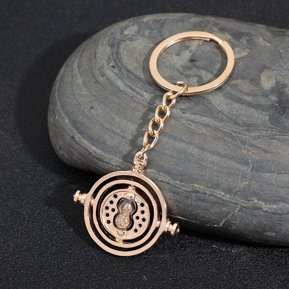 Chaveiro Hogwarts Time Turner-Presente Perfeito Para Ventiladores Harry Potter Cadeia chave de moda