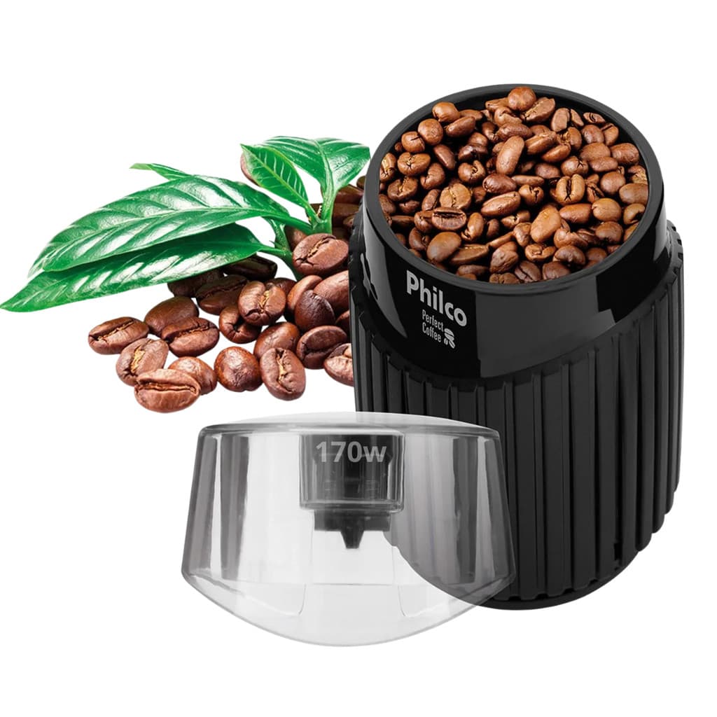 Moedor de Café Philco Perfect Coffee Pró 170W Lâmina INOX