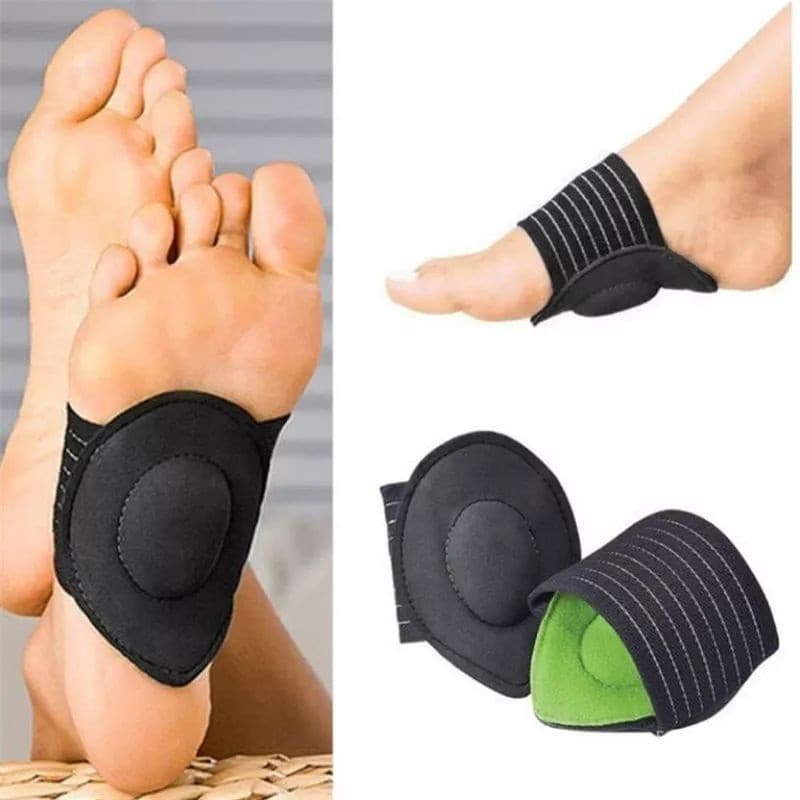 Palmilha Corretor Ortopédica Para Fascite Plantar Massageadora Pé De Pato Alívia Sídrome Apart