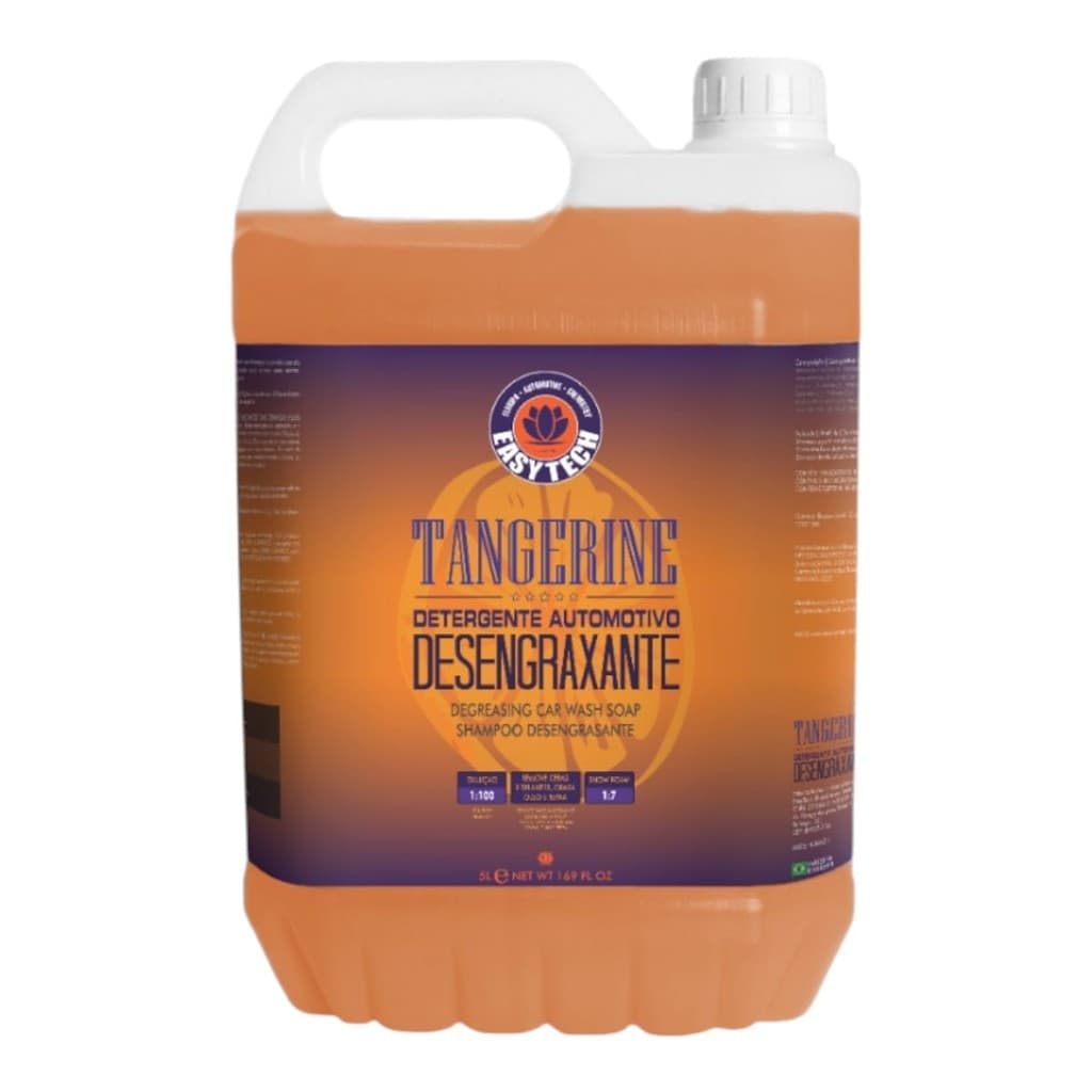 Shampoo Automotivo Desengraxante Tangerine Easytech 5 Litros
