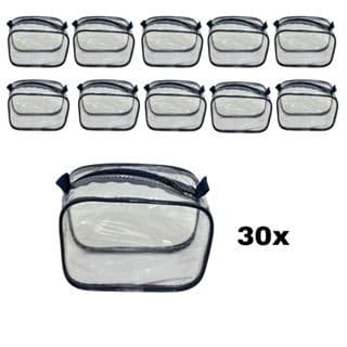 kit com 30 Mini necessaire 15x12