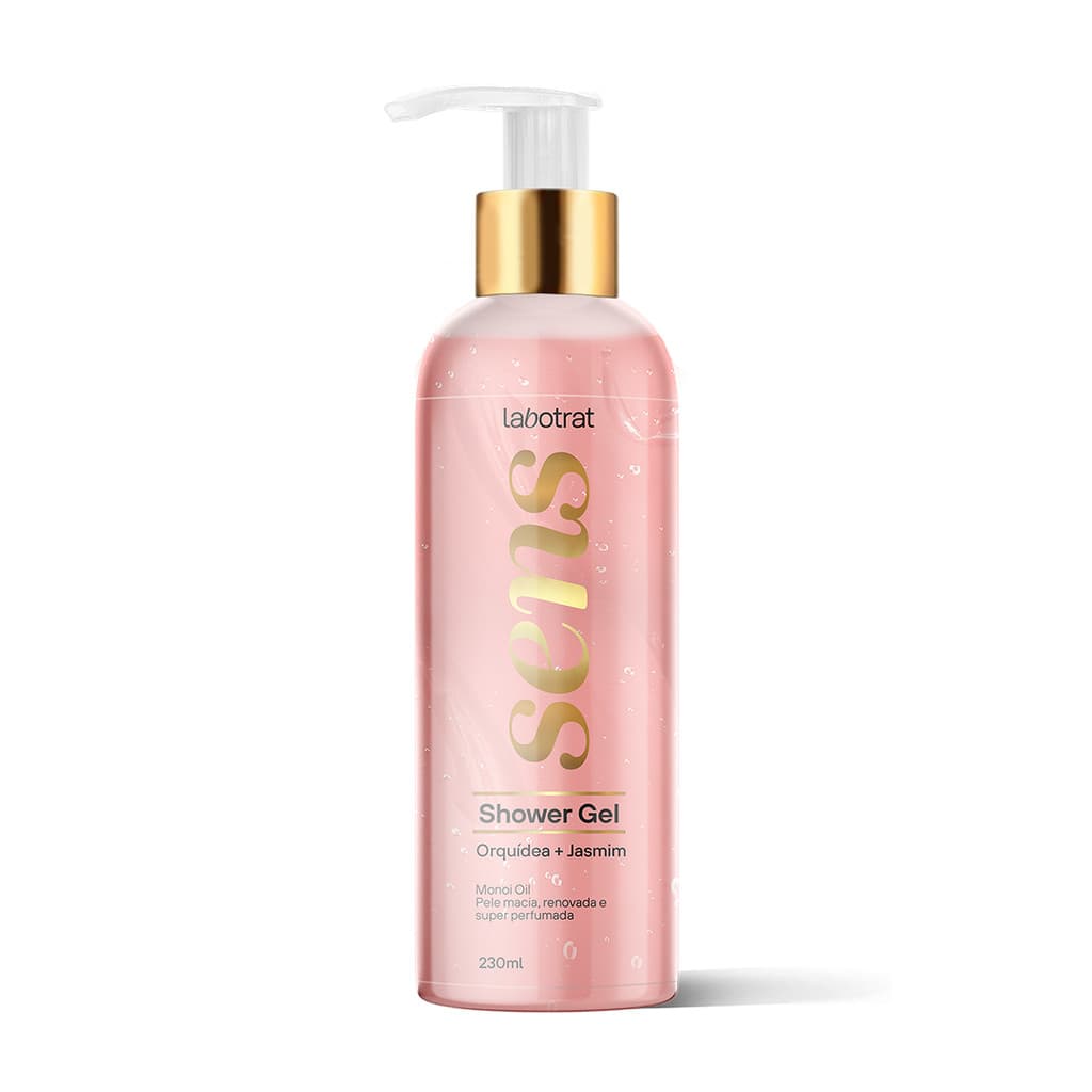 Shower Gel Orquídeas & Jasmim Sens 230ml - Labotrat