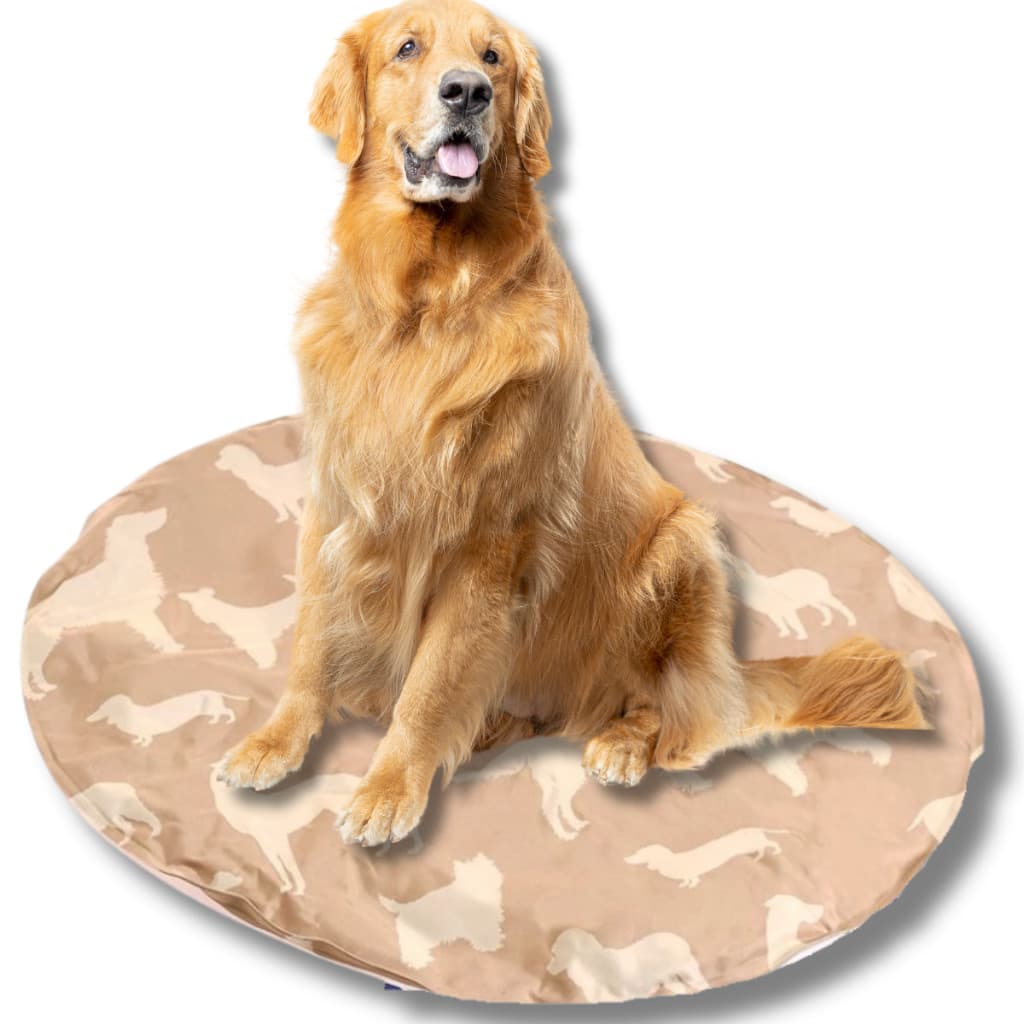 Tapete Gelado Para Cachorro Grande 80cm Redondo