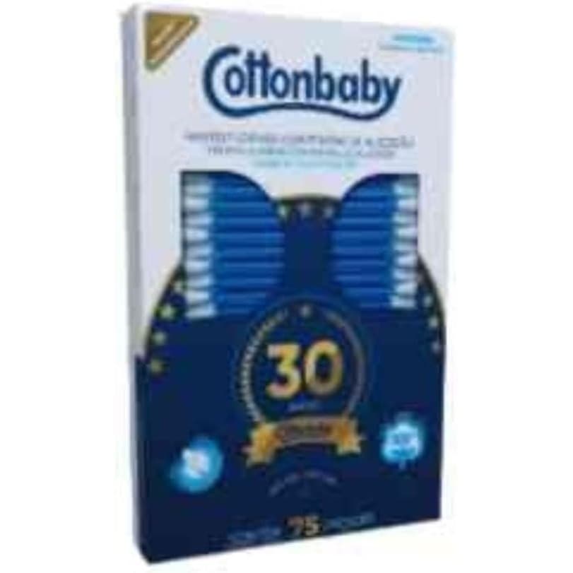 Kit C/ 4 Haste Flexivel 75 Unidades Cottonbaby