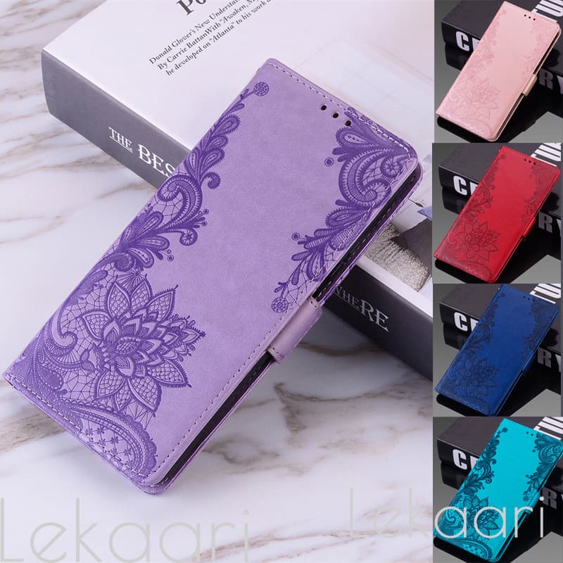 Capa Flip De Flor Em Relevo Para Redmi 14C 13C 13 A4 A3 A3X 12C 12 A1 A2 10C 10A 10 9T 9C 9A 9 8A 8 7A 7 Pro 5G Carteira