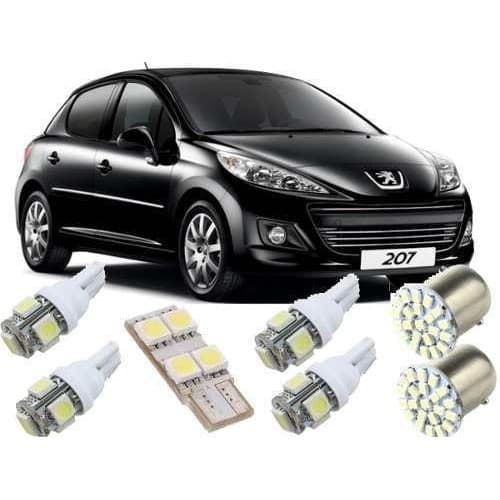 Kit Lampadas Led Peugeot 206 / 207  Promoção