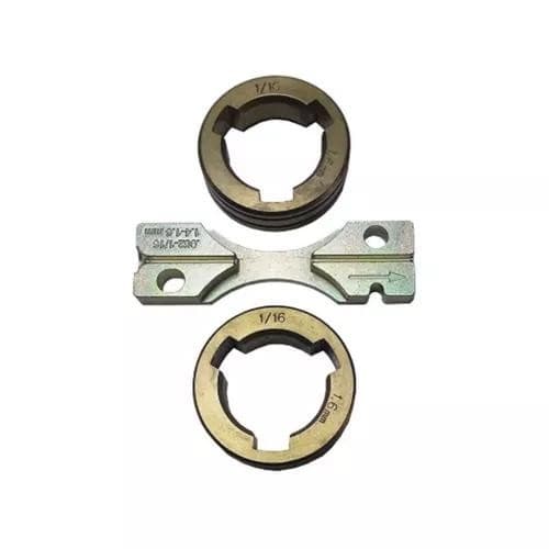 Kit Drive Roll Solda Para Arame MIG 1.4 - 1.6MM (.052 - 1/16) KP1697-1/16 Roldanas Alimentação