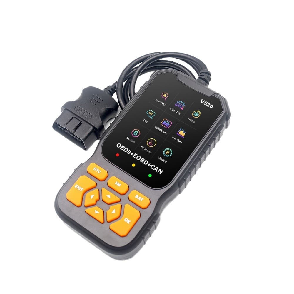 Scanner profissional OBD2 Leitor de código de ferramenta de diagnóstico do sistema de motor automotivo