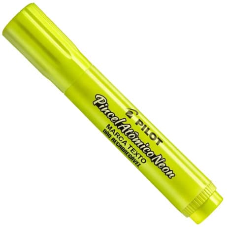 PINCEL ATOMICO NEON AMARELO PILOT