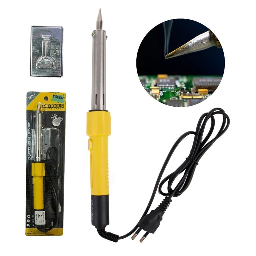 Ferro De Solda Potencia Ajustável Profissional até 480°c Graus 110V-220V