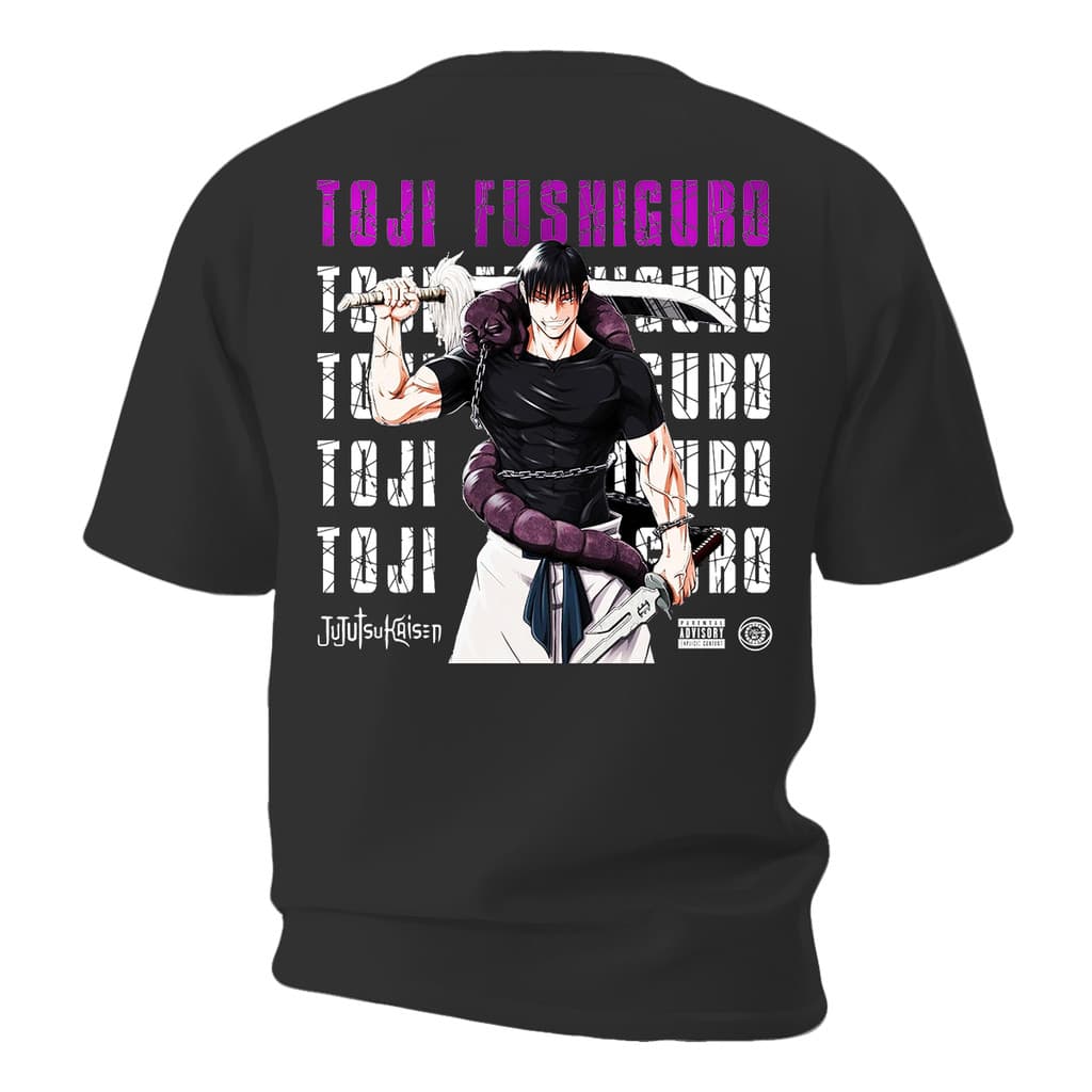 Camiseta Anime Toji Fushiguro Mangá Jujutsu Kaisen Algodão Top Cosme Shop