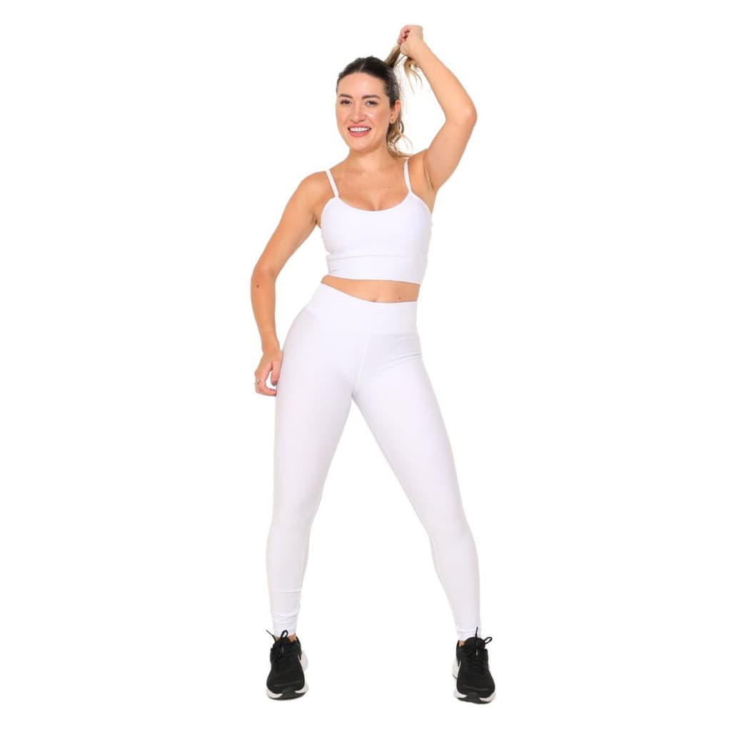 Calça Legging Feminina Suplex Premium Academia Caminhada Confortável