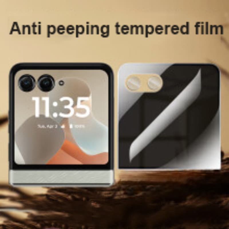 Vidro Temperado De Privacidade Para Motorola Razr 70 Plus Ultra 60 50 Anti Peeping Filme À Prova De Explosão