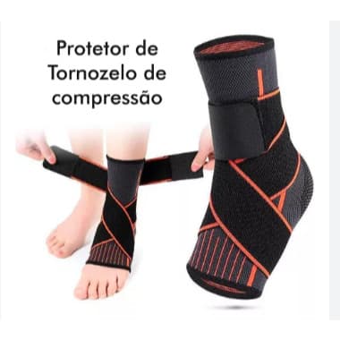 Tornozeleiras Ajustavel Ortopédica de Compressão Estabilizadora Ajustável Esporte Academia