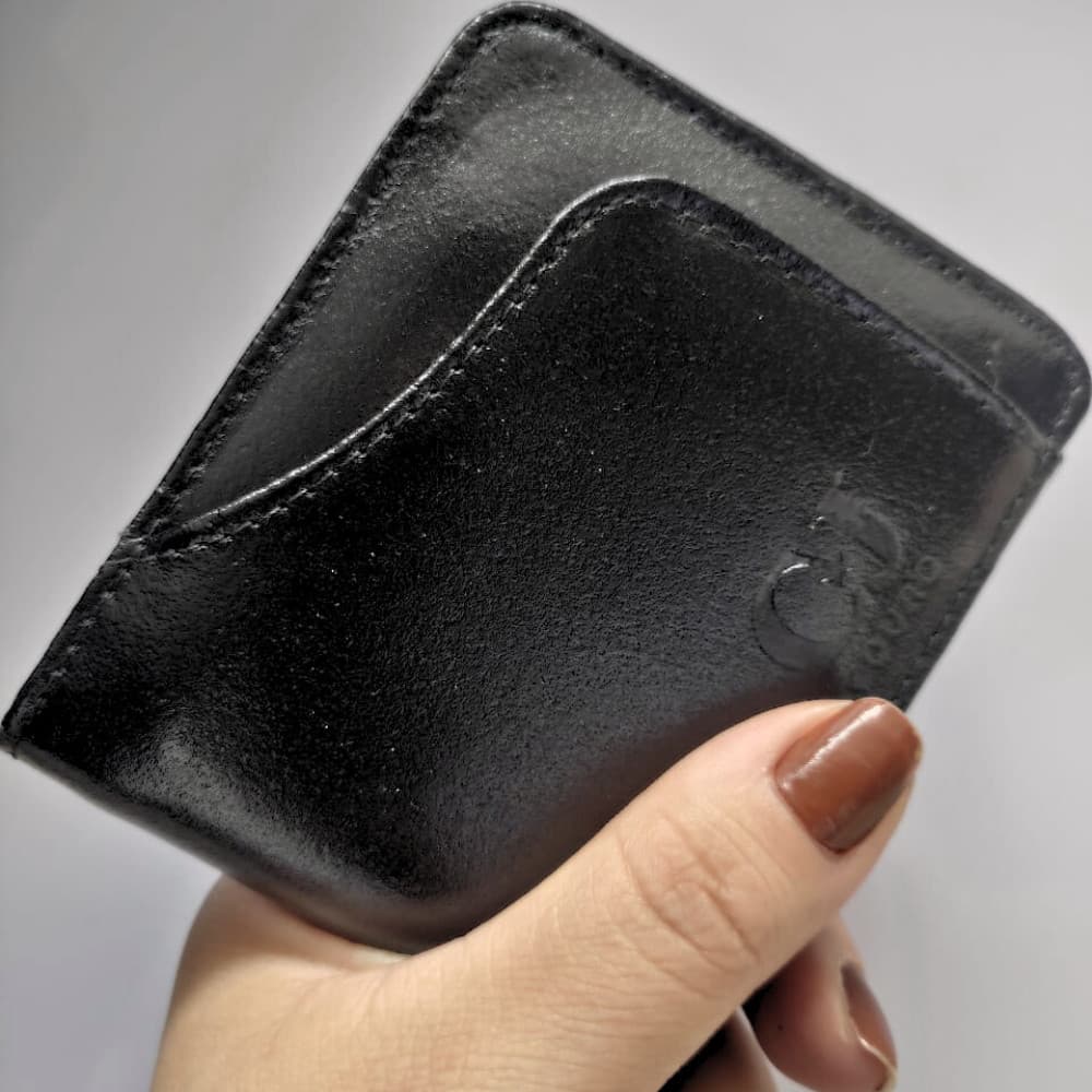 Carteira Masculina Couro Com Porta moedas e Porta Documentos