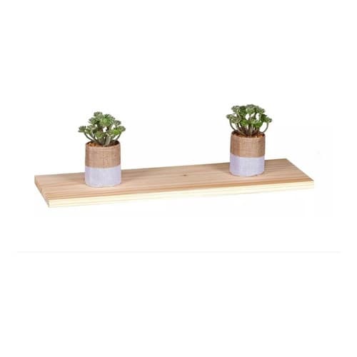 Prateleira 120x30 Suporte Invisível Madeira Maciça
