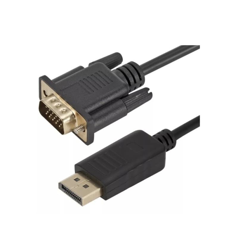 Cabo Conversor Display Port Macho para VGA Macho 1.8 Metros