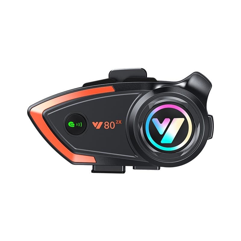 Fone De Ouvido Bluetooth Intercomunicador De Capacete De Motocicleta Sem Fio Redução De Ruído