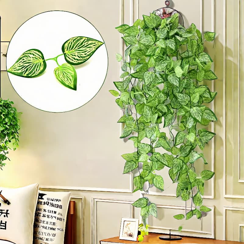 Buquê de folhagem 95CM  pendente artificial semelhante natural 95cm
