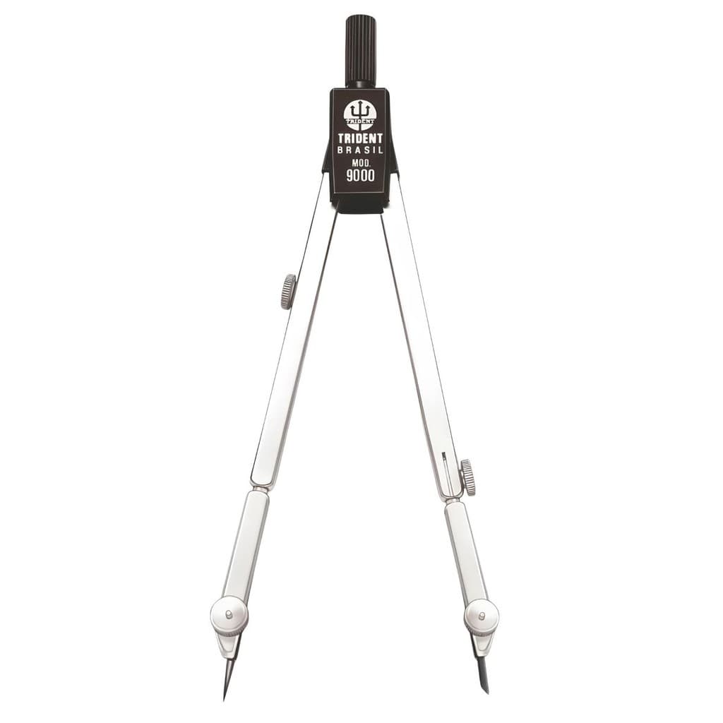Compasso Técnico Completo com Haste Prolongadora Trident Mod. 9000