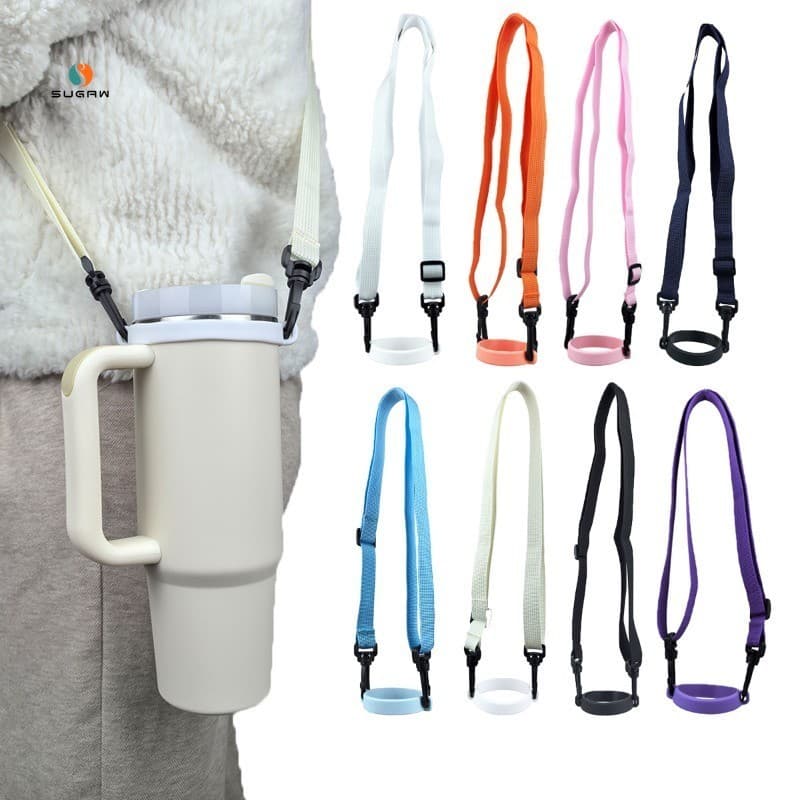 Alça de garrafa de água para copo IceFlow, alça de ombro para garrafa de água, alça de suporte para copo Pacco Owala