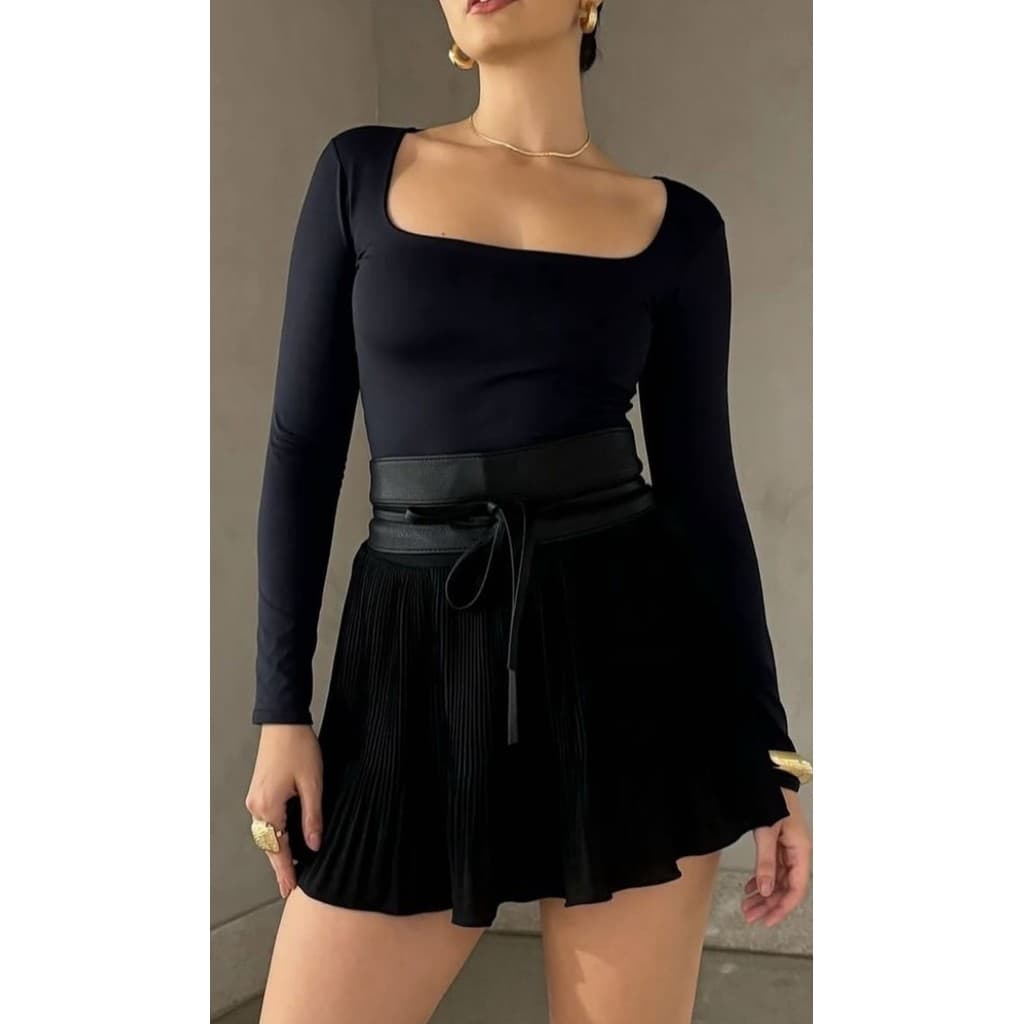 Body  Decote Quadrado Melissa