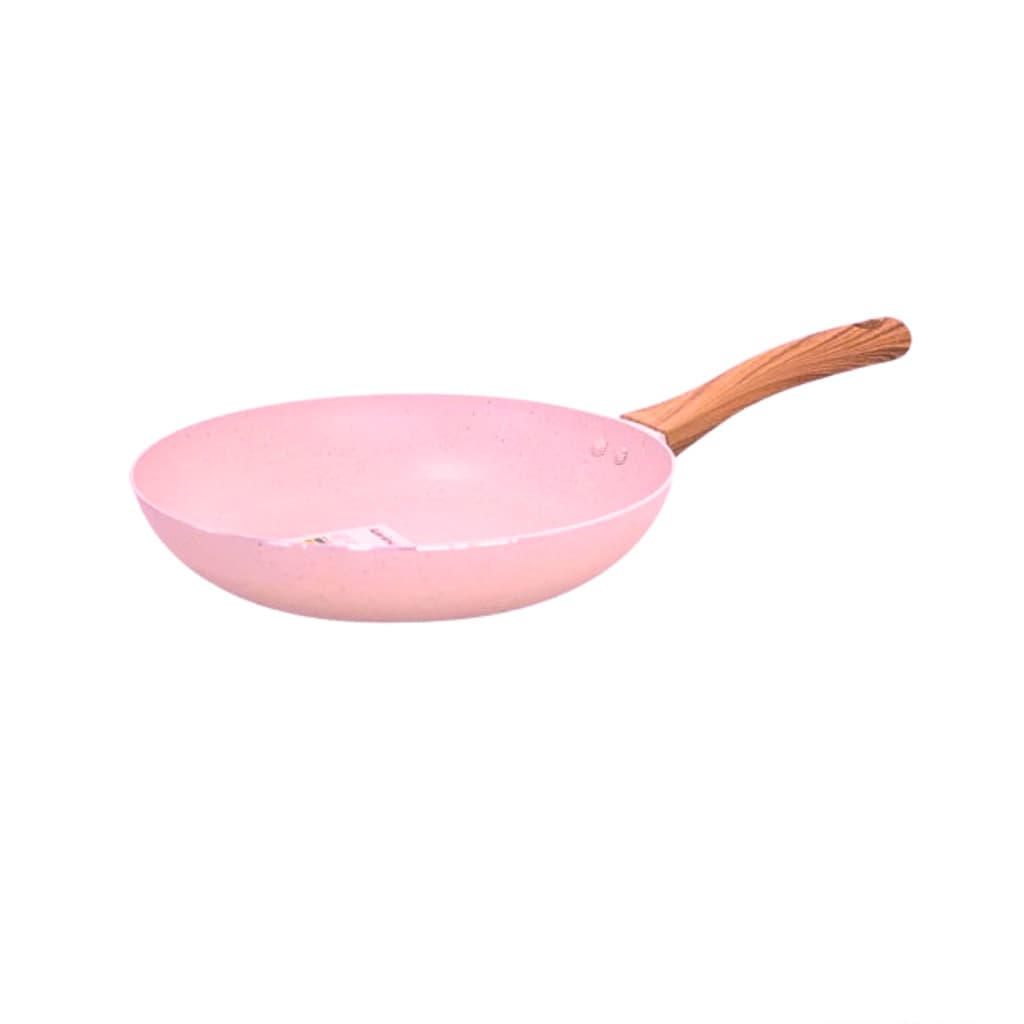 Frigideira 22cm Rev. Cerâmico Rosa Sahara Casambiente