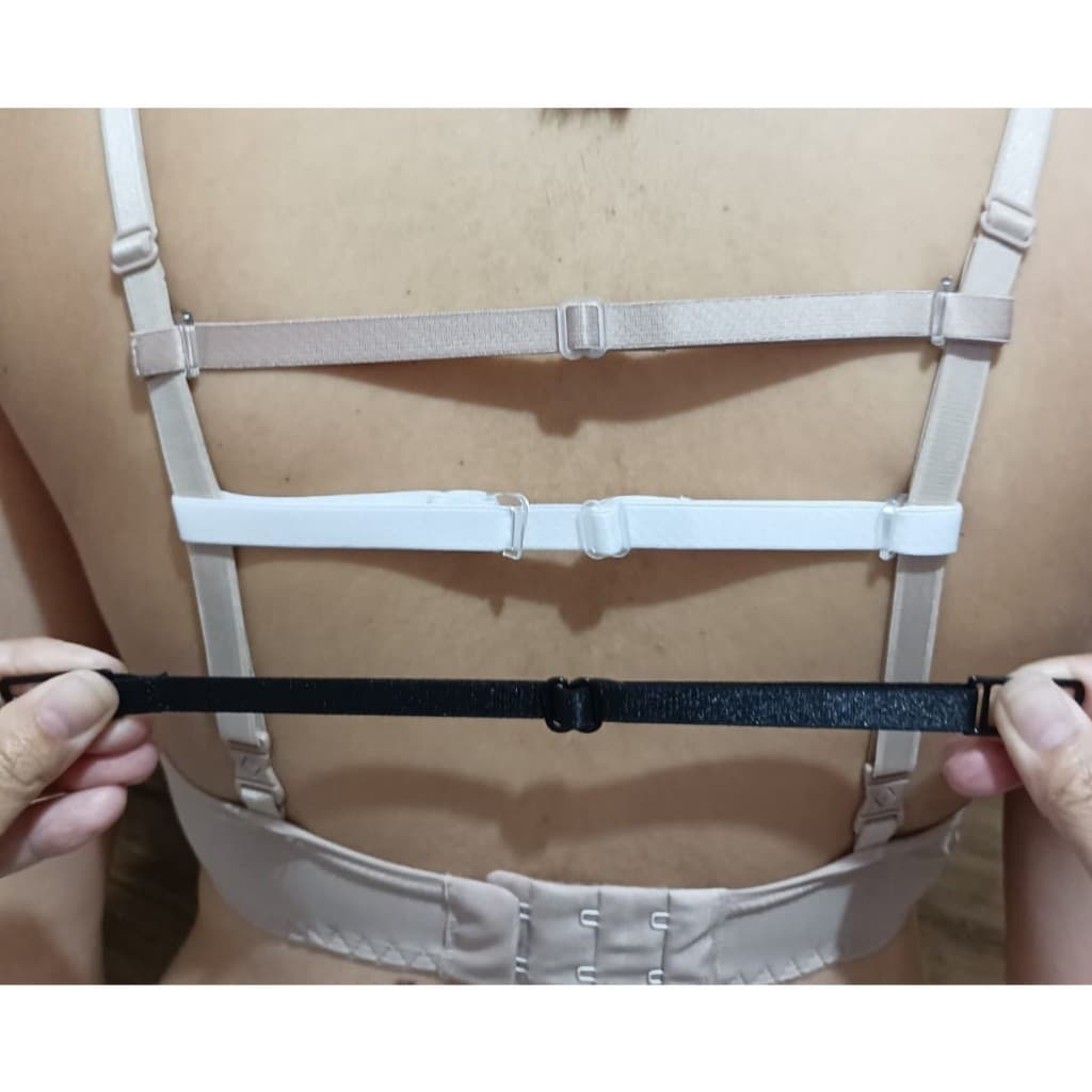 Alça de junção de sutiã Extensoras Suporte de costas Kit com 3 Unidades
