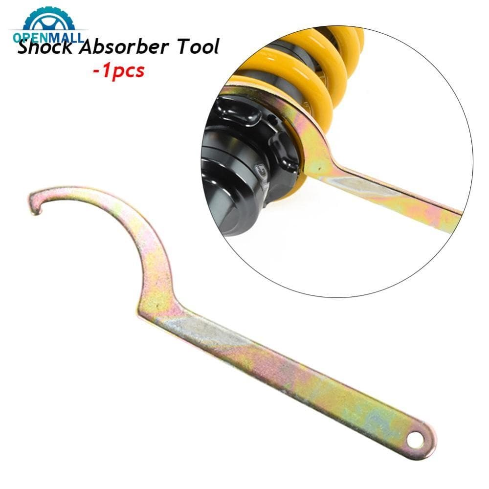 OPENMALL Motocicleta Amortecedor Ferramentas De Suspensão C Chave Inglesa Ferramenta Mão Gancho Metal Para Suzuki ATV Bi