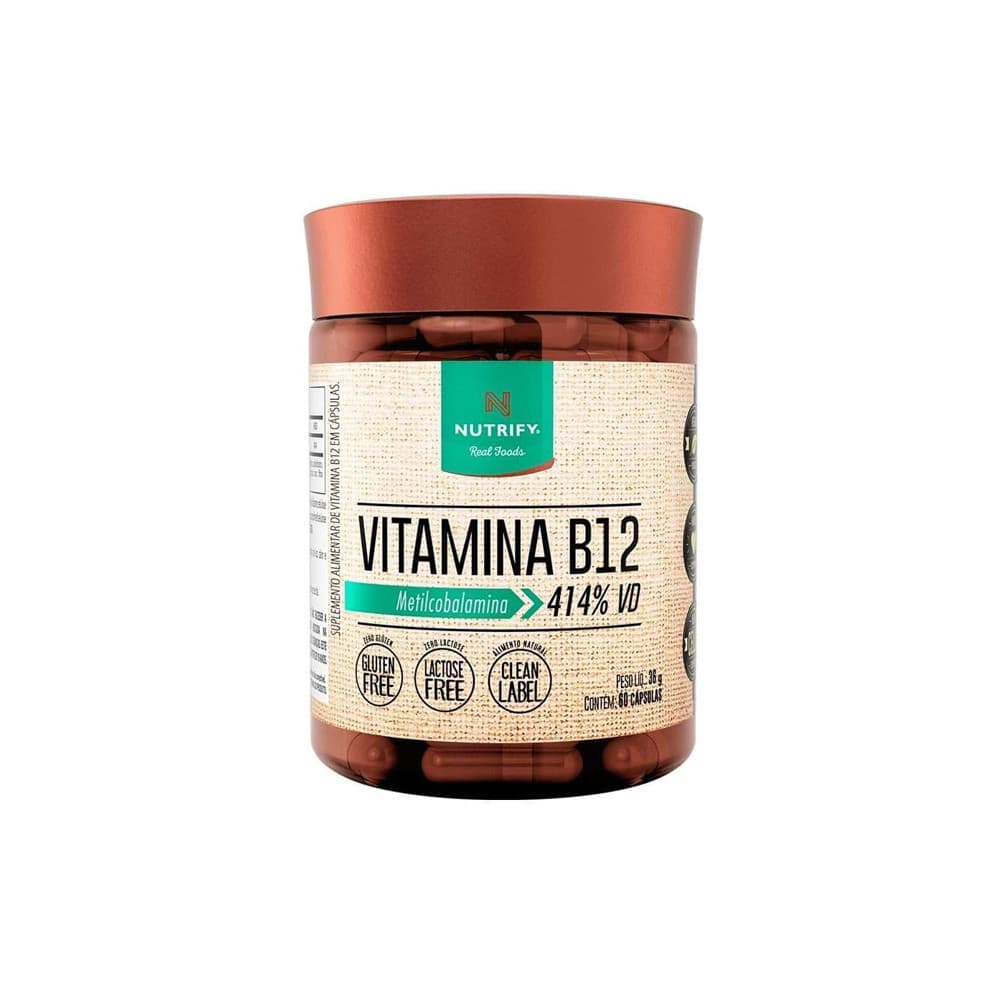 Vitamina B12  120 Caps - Nutrify