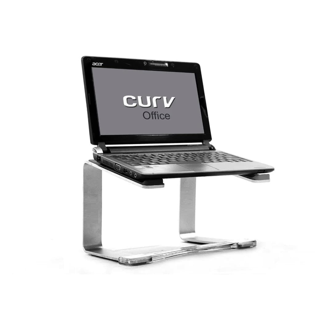 Suporte Notebook Curv Elev. S1/S3 Officer Djs. Base Cristal