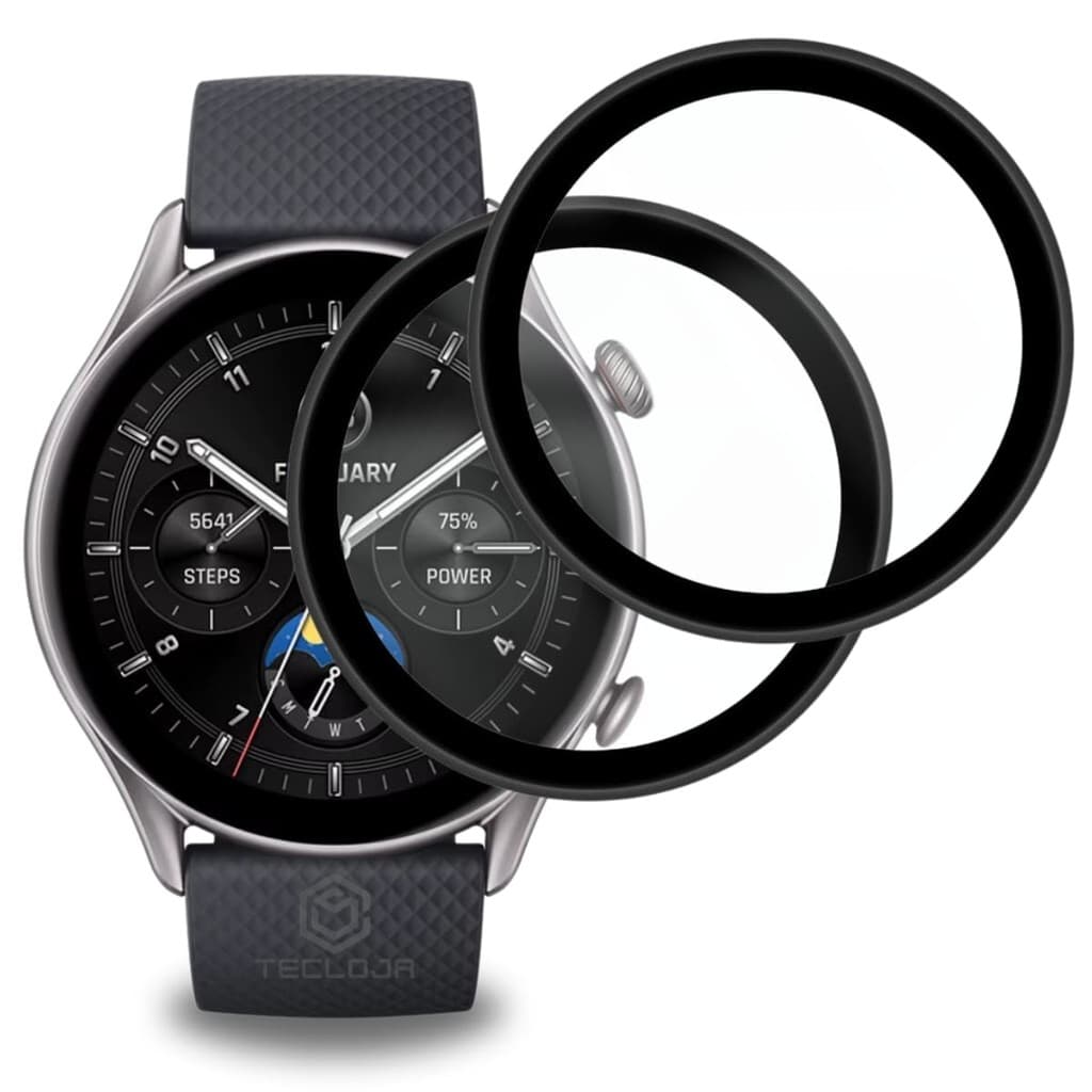 Película 3d Para Amazfit GTR 4 New A2040 / kit Com 2 Películas 3d Para Amazfit GTR 4 New A2040