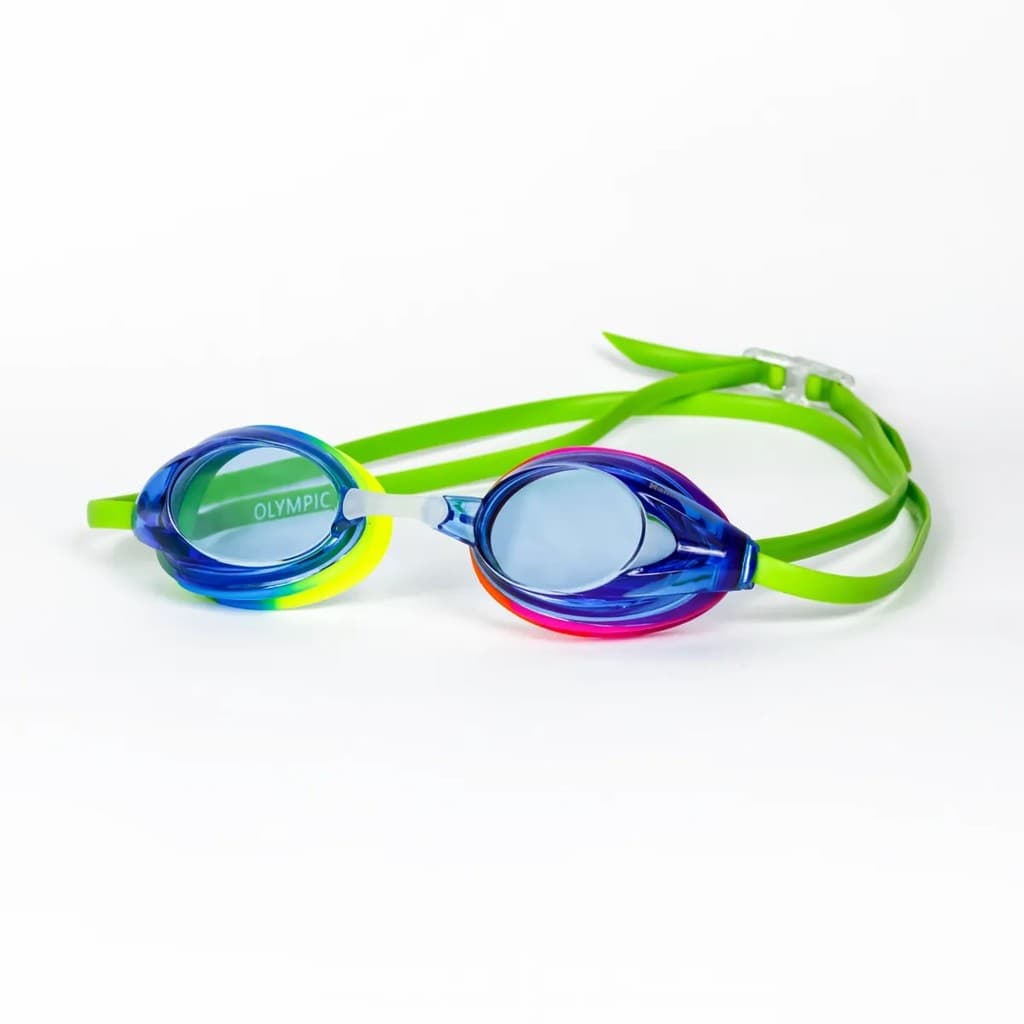 OCULOS DE NATACAO OLYMPIC AZUL/MULTICOR/VERDE Hammerhead