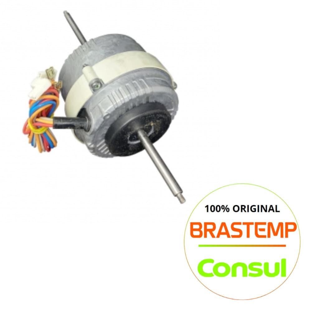 MOTOR VENTILADOR AR DE JANELA 10000BTUS 127V 2V 60HZ 1130 1110 RPM CONSUL