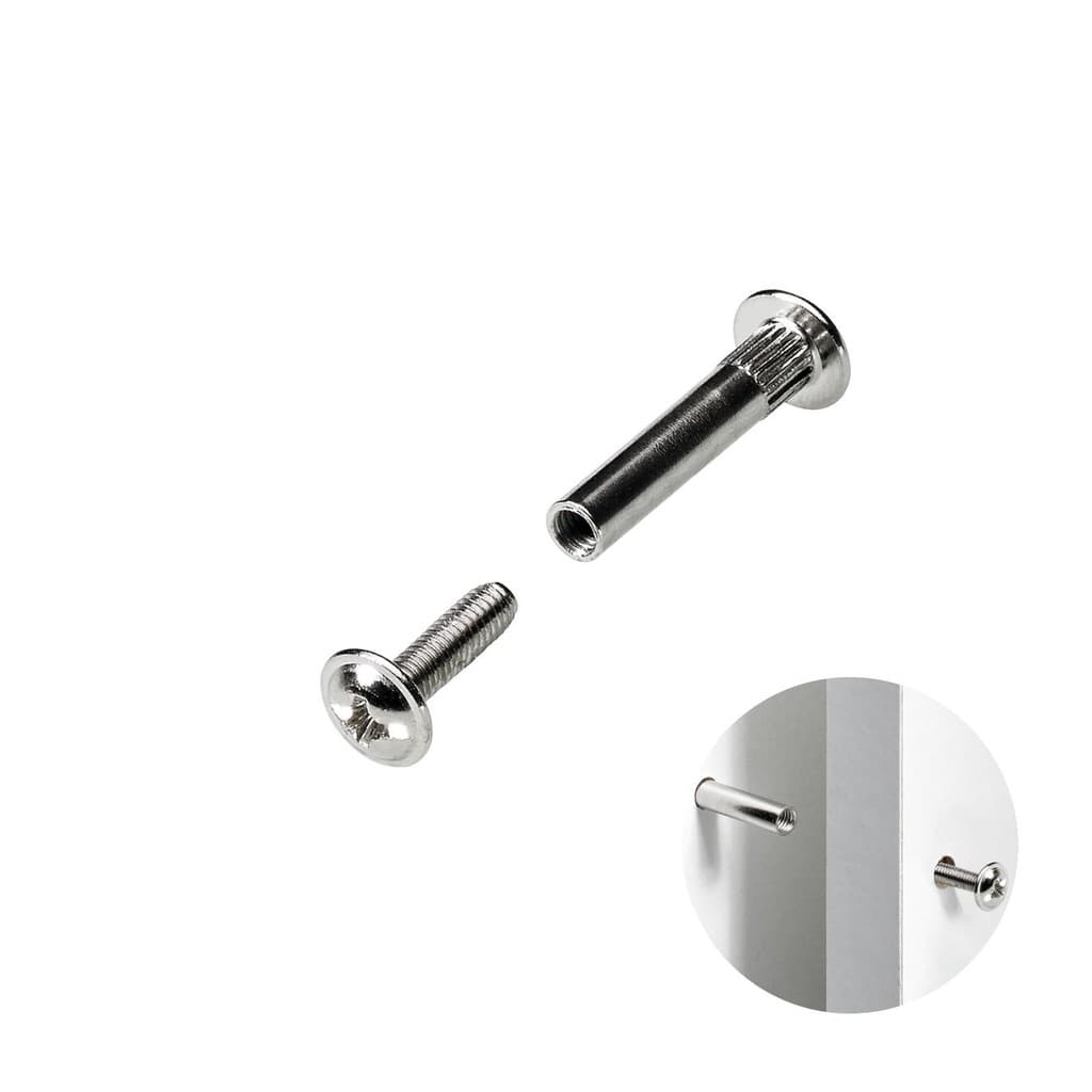Parafuso União Flangeado Ø 5 X 24 Mm Fechado E 31 Mm Aberto