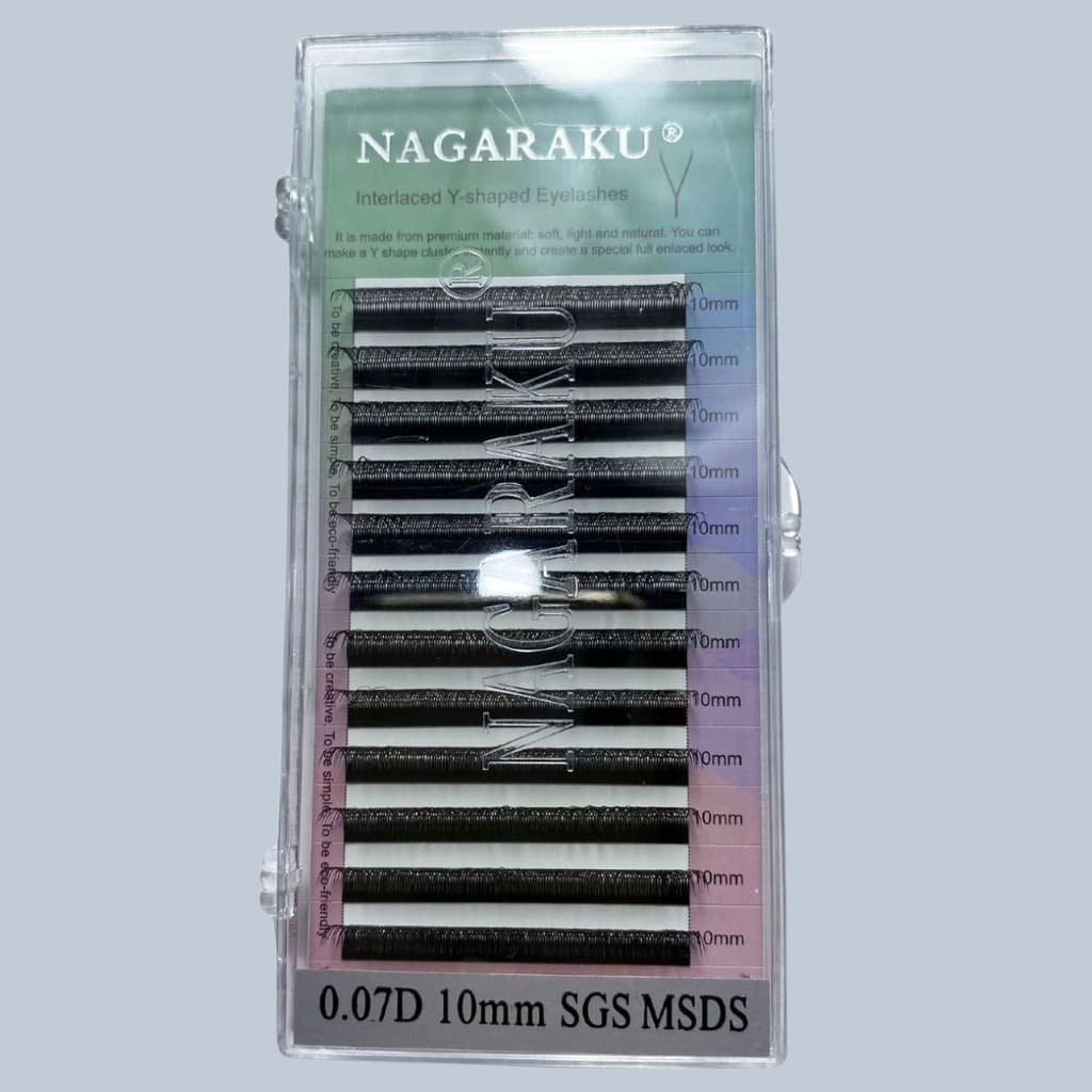 Cílios Volume Brasileiro Nagaraku Y 0.07D 10mm