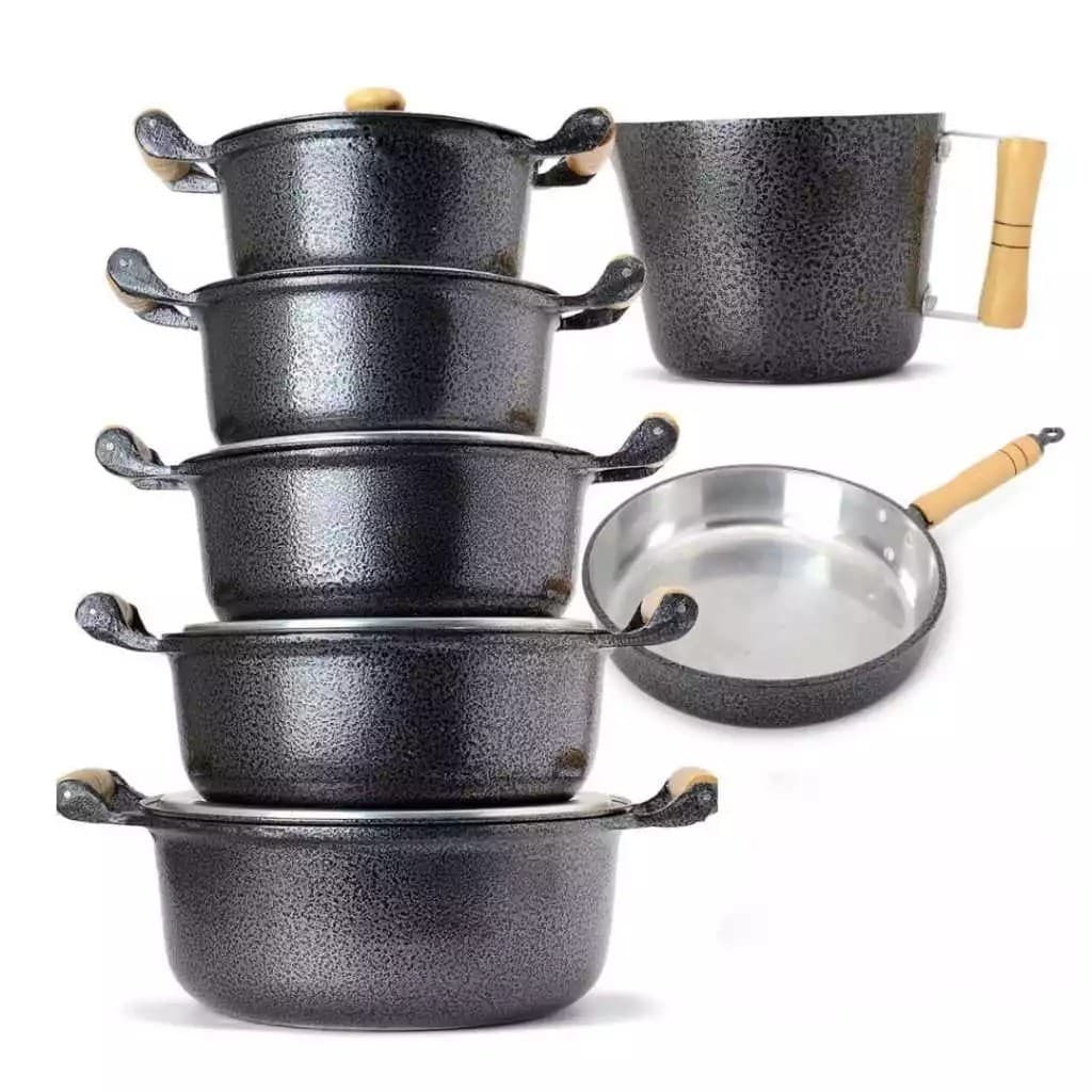 Kit cozinha completa jogo panelas 14/22 + frigideira 20cm+ canecao 12cm